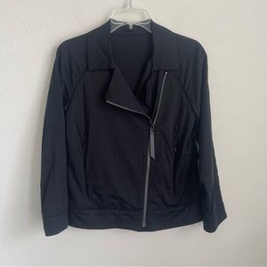 Lululemon Moto Biker Stretch Front Zip Jacket